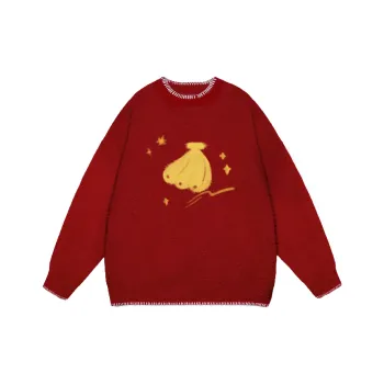 NOMT Sweaters Unisex Red