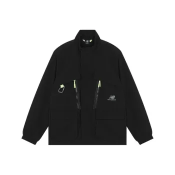 New Balance Jackets Men Black