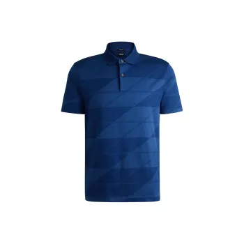 HUGO BOSS FW24 Polo Shirt Men's Blue