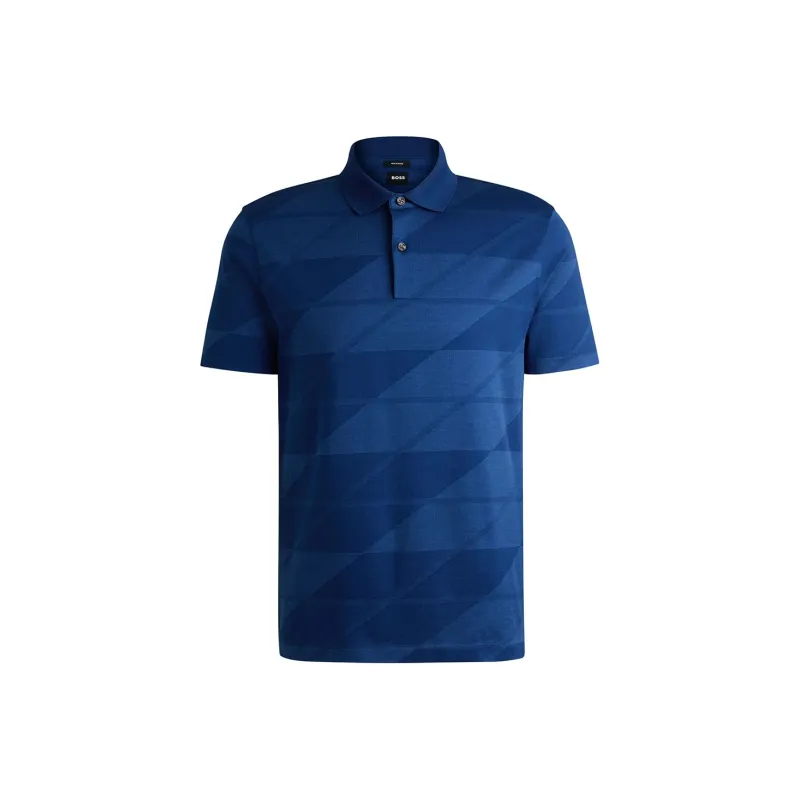 HUGO BOSS FW24 Polo Shirt Men's Blue-0