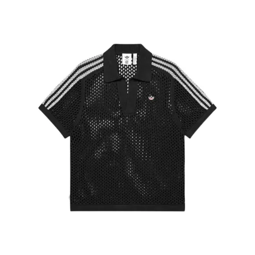 Adidas X Edison Chen Crochet Polo Shirt 