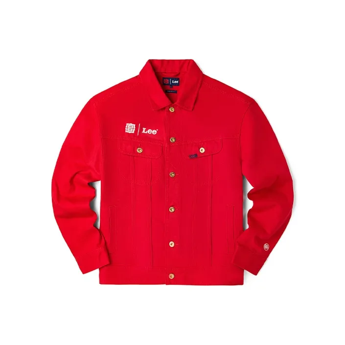Lee Jackets Men True Red-0