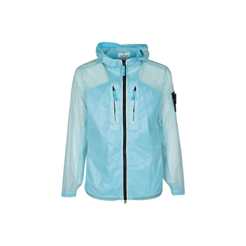 STONE ISLAND Jackets Men Light Blue-0
