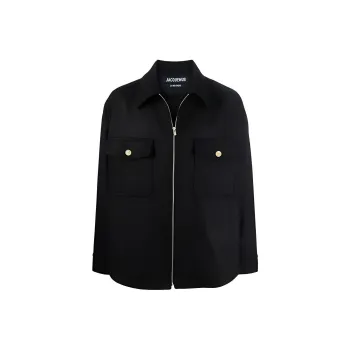 Jacquemus Jackets Men Black