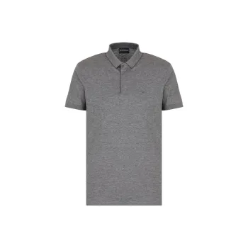 EMPORIO ARMANI Travel Essential Lyocell blend Jersey Polo Shirt