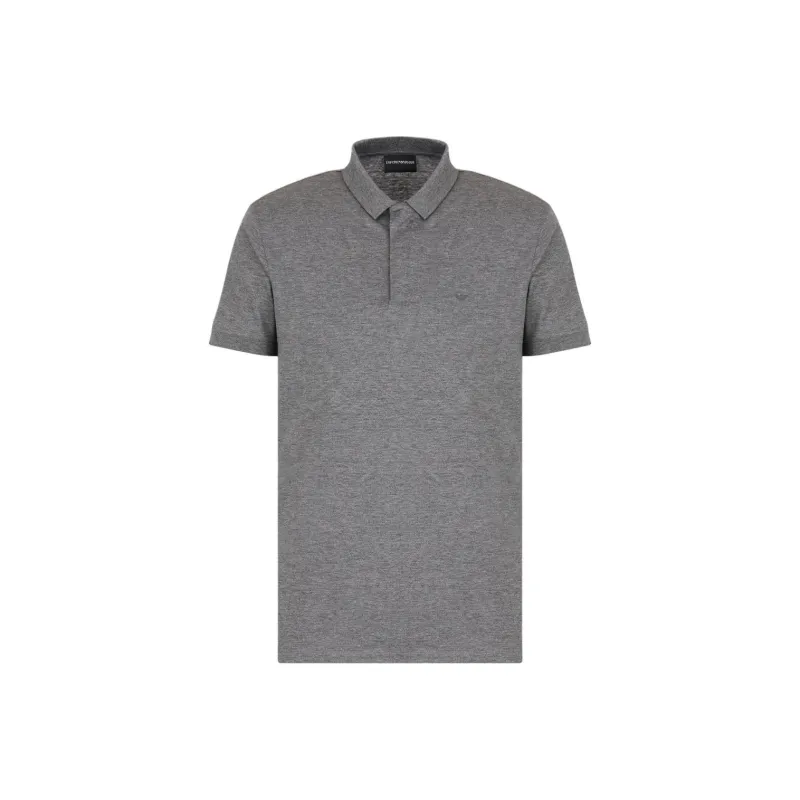 EMPORIO ARMANI Travel Essential Lyocell blend Jersey Polo Shirt-0