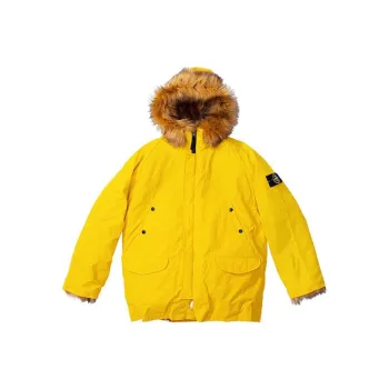 Supreme Stone Island Formula Steel Reversible Faux Fur Parka