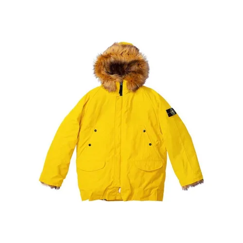 Supreme Stone Island Formula Steel Reversible Faux Fur Parka
