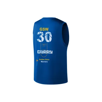 NBA Stephen Curry Tank Tops Unisex Blue