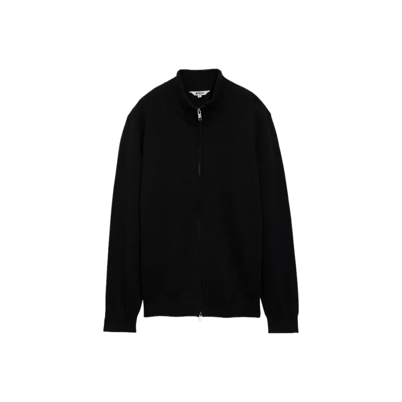AIGLE Zip up Jumper Sweater Men's-5