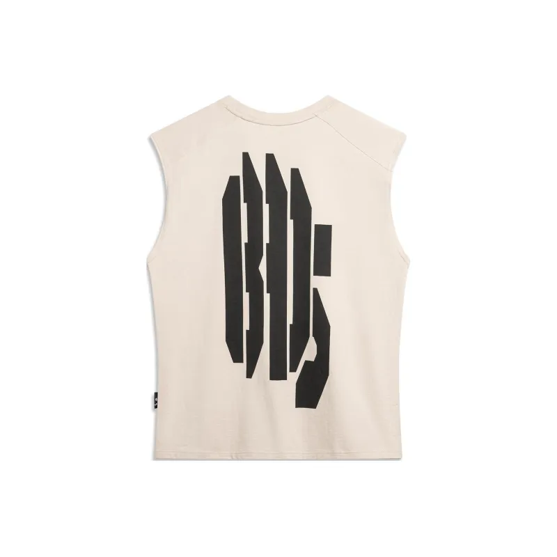 LiNing BadFive Tank Tops Men's Sand Gravel Gray-0