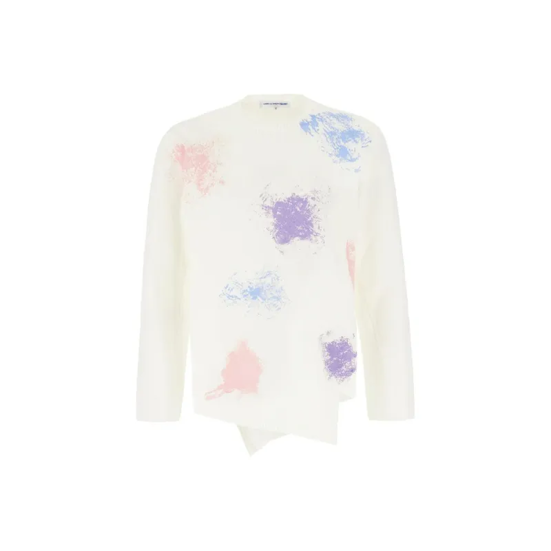 Comme Des Garçons Shirt Crewneck Knitted Jumper-0