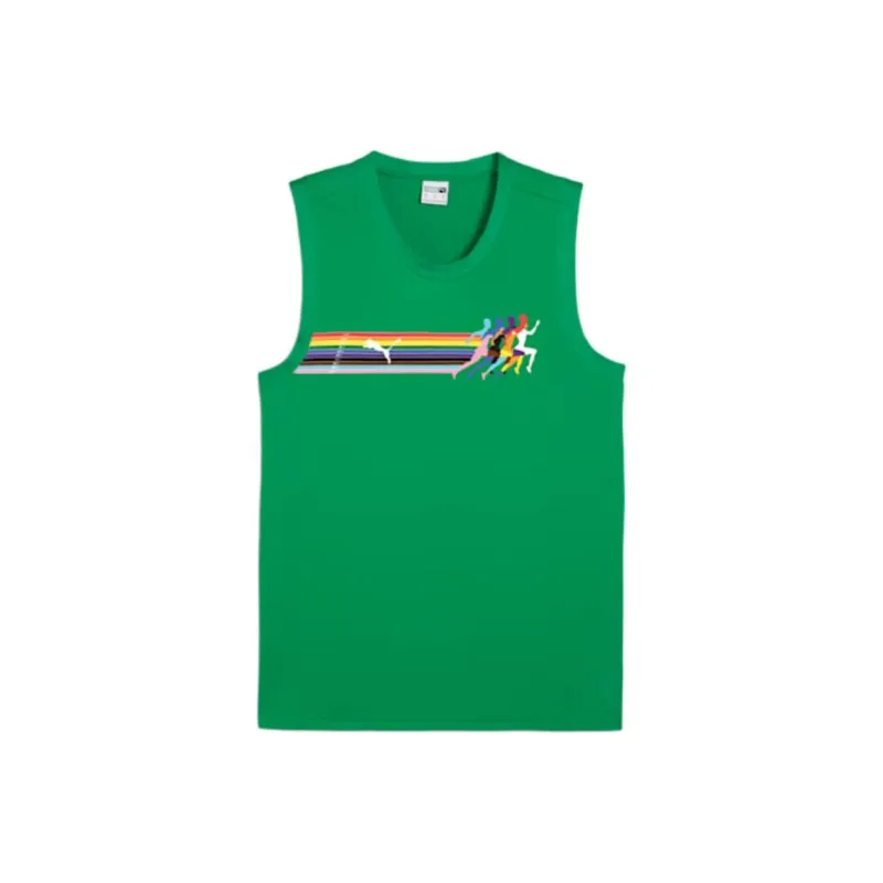 PUMA Playera Sin Mangas En Tejido De Malla Love Marathon-0