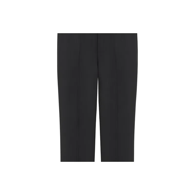 SAINT LAURENT Straight Leg Pinstripe Trousers-3