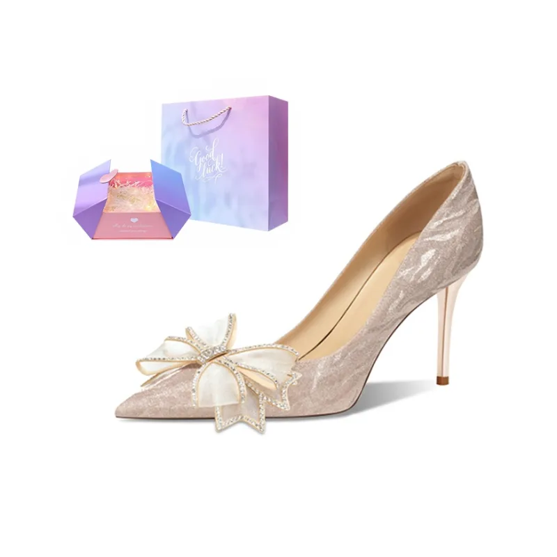 MABEL&CO Starry Sky Lover Slim Heel High Heels Women's-5