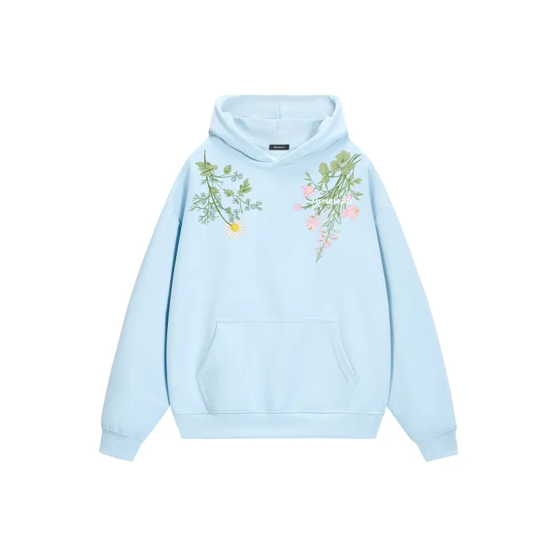 Menblero Sweatshirt Unisex Sky Blue-0