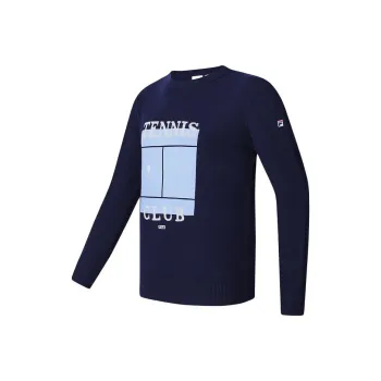 FILA Sweaters Men Royal Blue