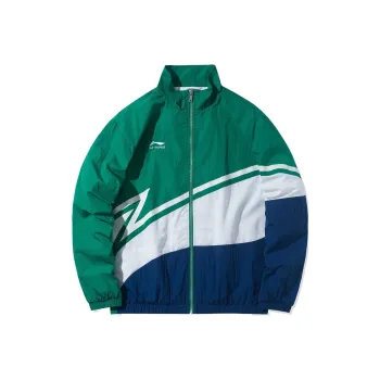 LiNing Sports Fashion Collection Jacket Fall Unisex Green