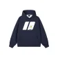 Navy Blue (White Print)