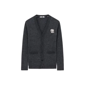 KARL LAGERFELD FW23 Knitwear Men's Medium Gray