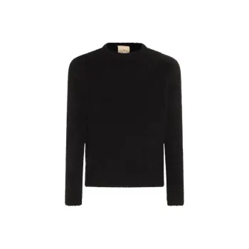 TEN C Long sleeved Textured Jumper
