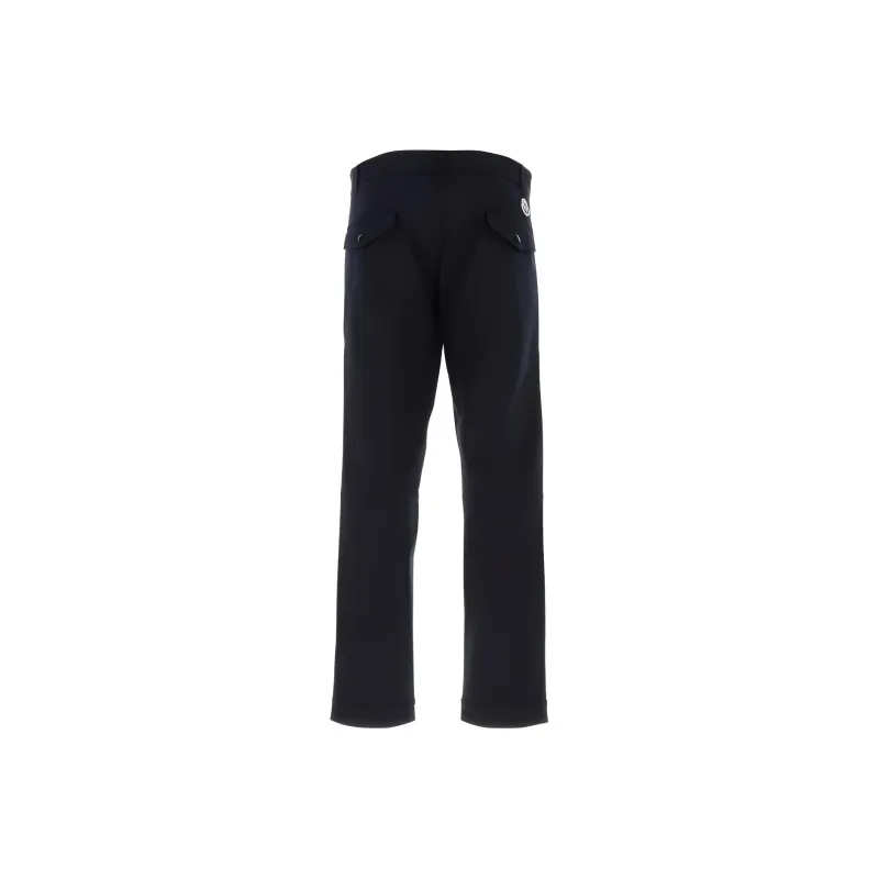 Moncler Logo Patch Cropped Cargo Pants-1