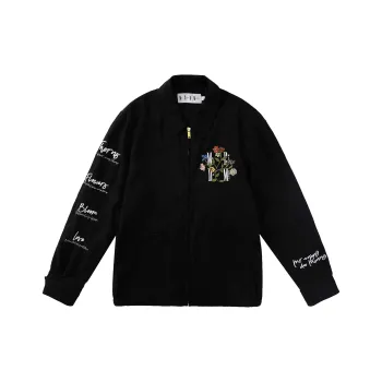 MR.ENJOYDA MONEY Jackets Unisex Black