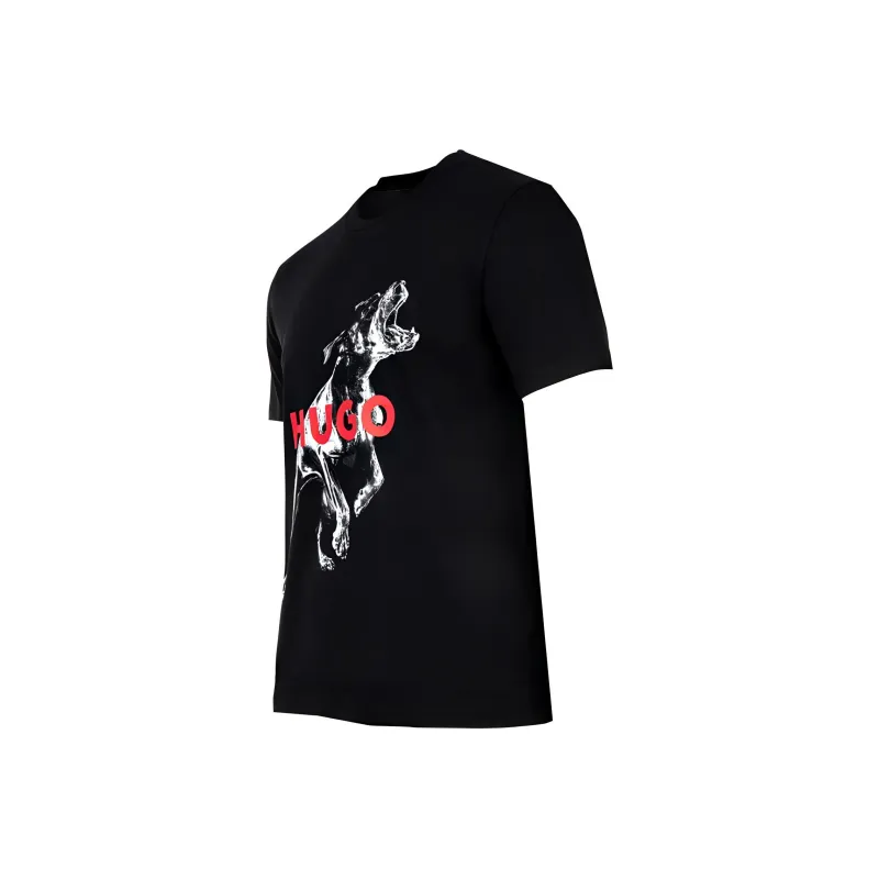 Hugo Graphic Print T shirt-1