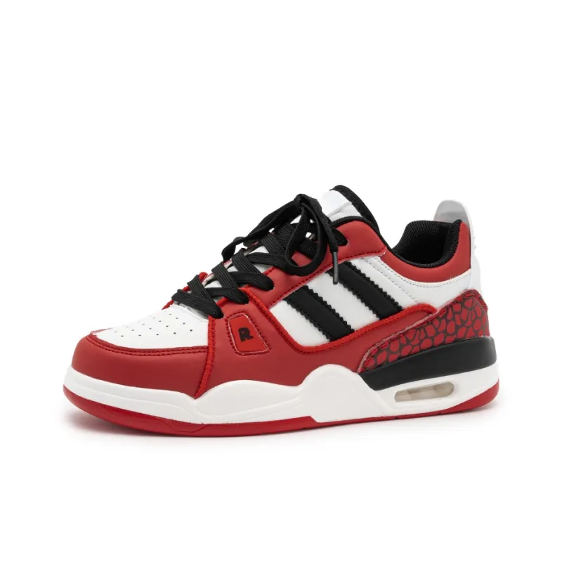 DD&OO Slip Resistant And Abrasion Resistant Coverage Low Top Skateboard Shoes Unisex-1