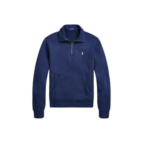 Ralph Lauren Loopback Half Zip Sweatshirt