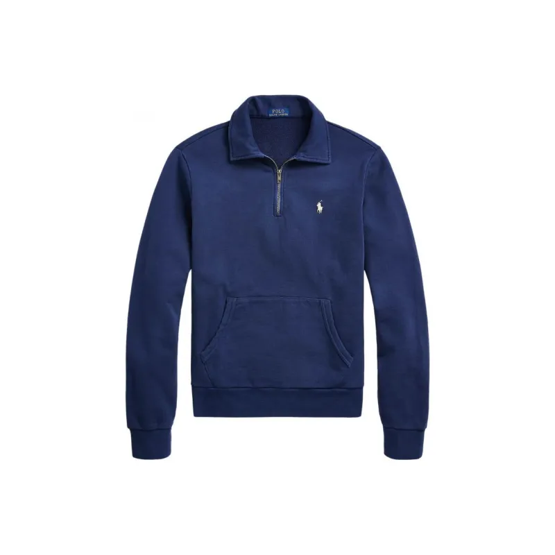 Polo Ralph Lauren Loopback Half Zip Sweatshirt-0
