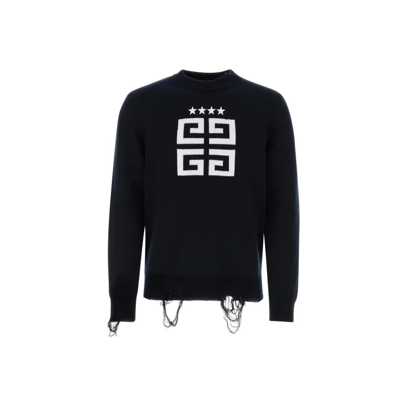 Givenchy 4G Stars Intarsia Jumper-0