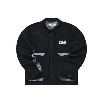 FILA FUSION x White Mountaineering Jacket Men's Pitch Black