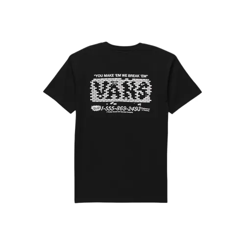 Vans Break Made T-Shirt Men's Black