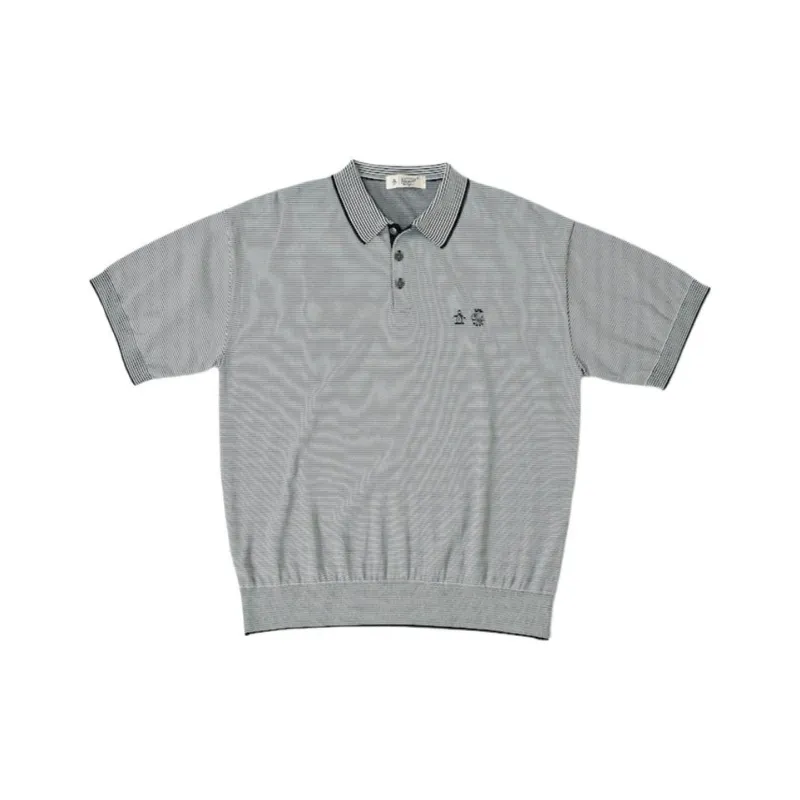 DESCENTE Penguin By CLUBHAUS Polo Shirt Men-4