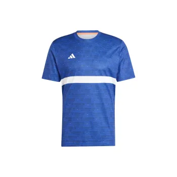 Adidas T Shirt Men's Semi Fluorescent Blue