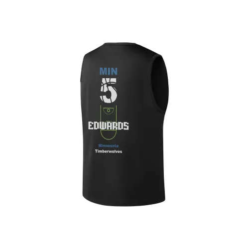 NBA Minnesota Timberwolves Tank Tops Unisex Black