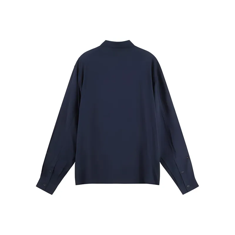 ARMANI EXCHANGEAE SS23 Shirt Men's Marine Blue-1