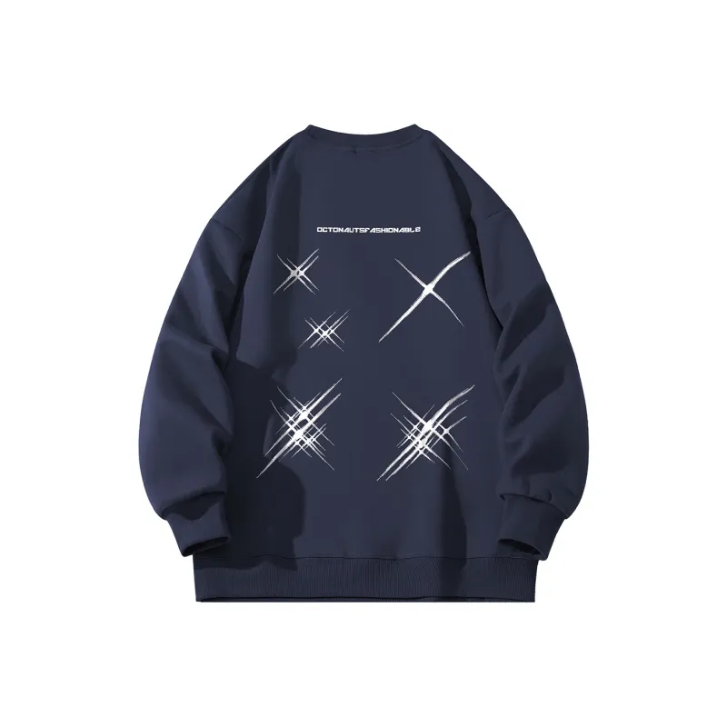 Small Columns Under The Sea Sweatshirt Unisex-14
