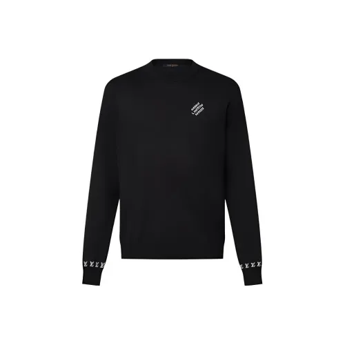 LOUIS VUITTON Long Sleeved Cotton Crewneck