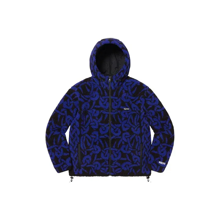 Supreme Celtic Knot Reversible Windstopper Fleece Hooded Jacket-6