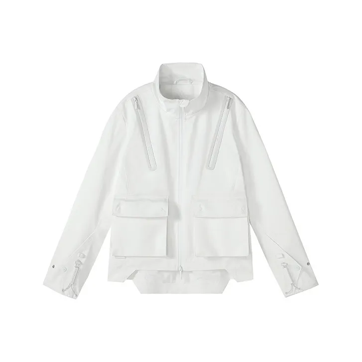 NORVINCY Cycling Western Mock Pocket Stand Collar Jacket Unisex-4