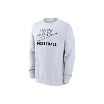 Nike Swoosh Club Fleece Men's Pickleball Pullover Crew Neck Sweatshirt