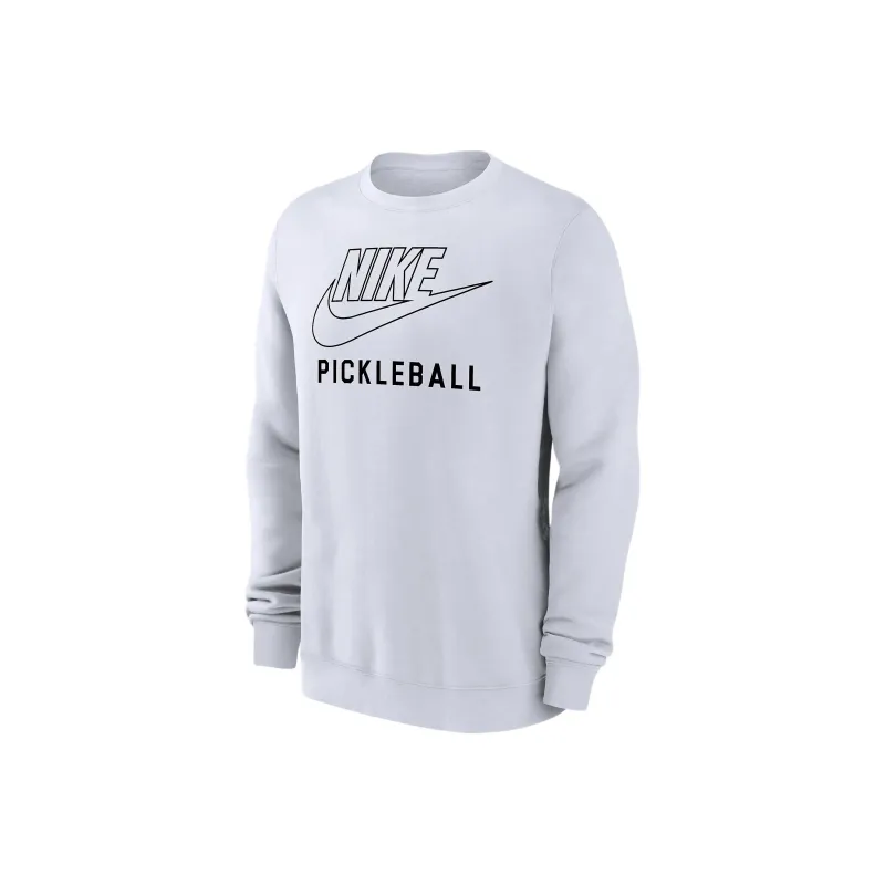 Nike Swoosh Club Fleece Men's Pickleball Pullover Crew Neck Sweatshirt-0