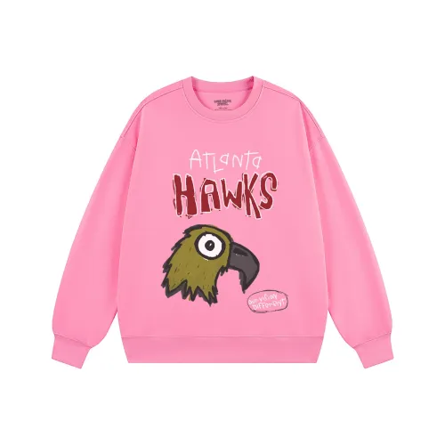 AFTER SCHOOL SPECIAL Sweatshirt Unisex Dark Green Watermelon Pink