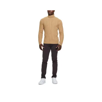 GUESS Sweater Men's Light Brown