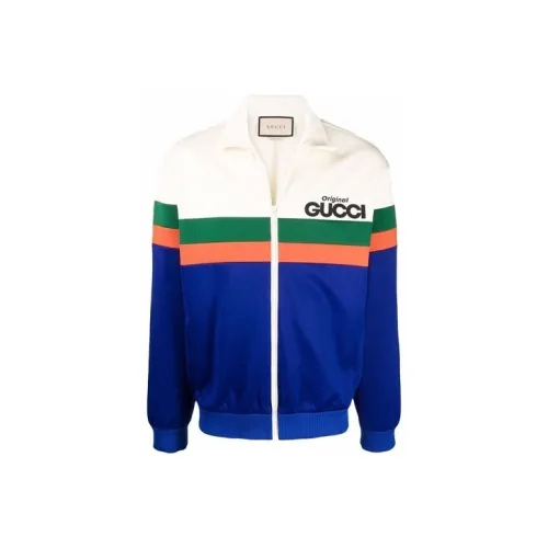 GUCCI Logo Print Track Jacket
