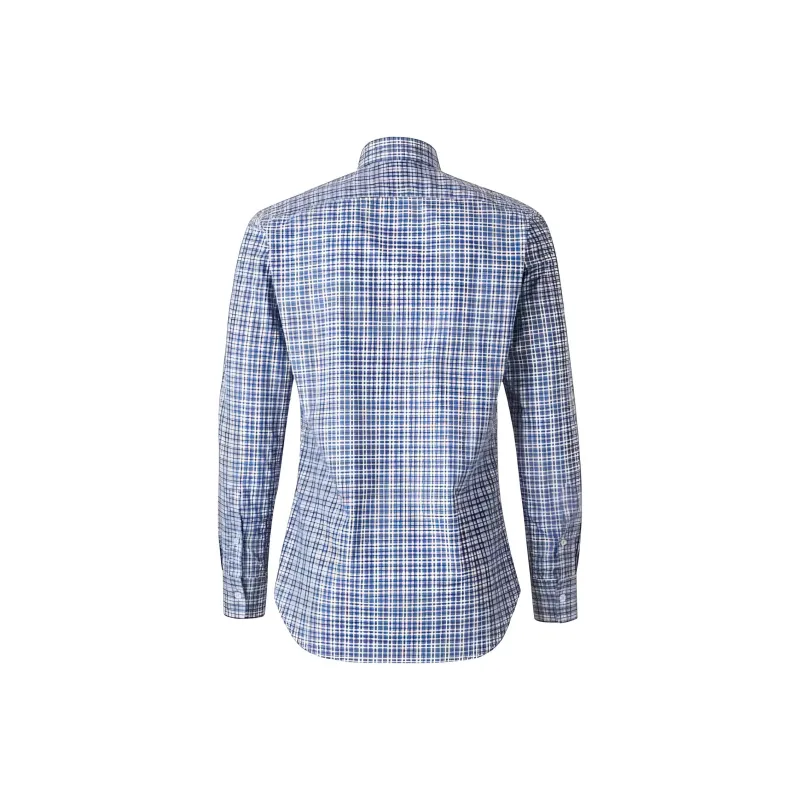 Canali Plaid check Shirt-1