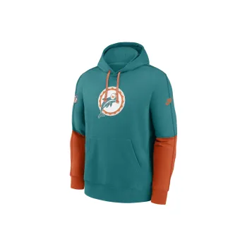 Nike Miami Dolphins Logo Team Issue Club Men's Nike Nfl Pullover Hoodie