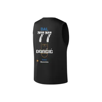 NBA Pixel Battle Series Tank Tops Unisex Dallas Mavericks/Luka Doncic/Black